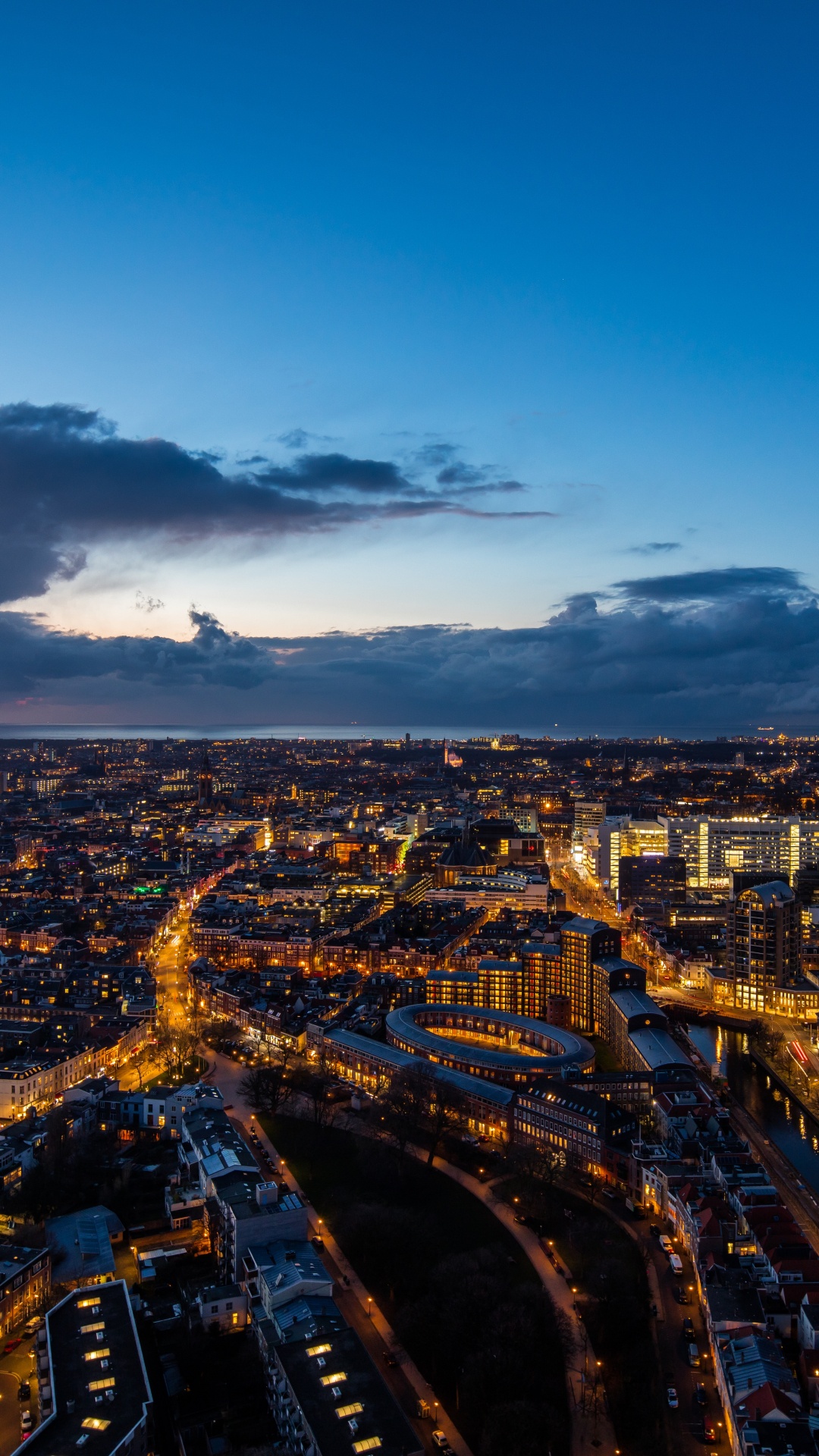 Обои Гаага, городской пейзаж, город, городской район, метрополия в разрешении 1080x1920
