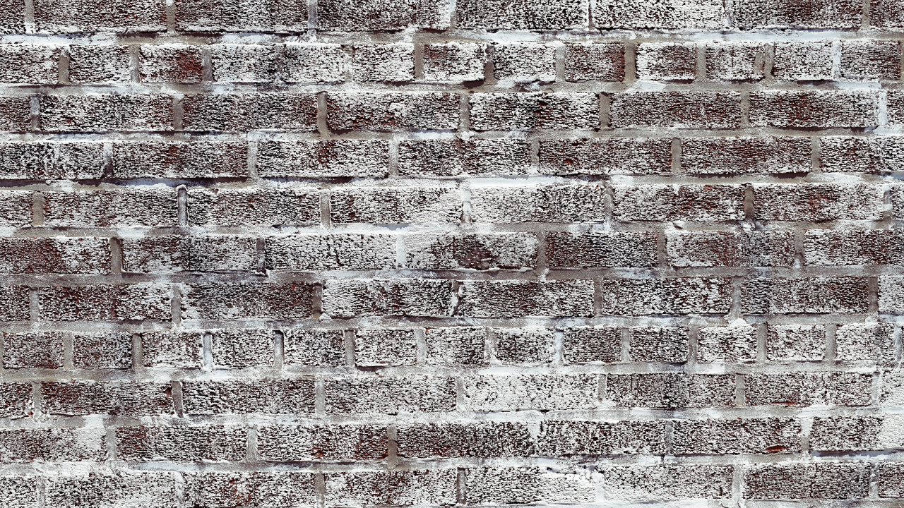 Обои фреска, кирпич, ковер, цвет беж, черный и белый в разрешении 1280x720