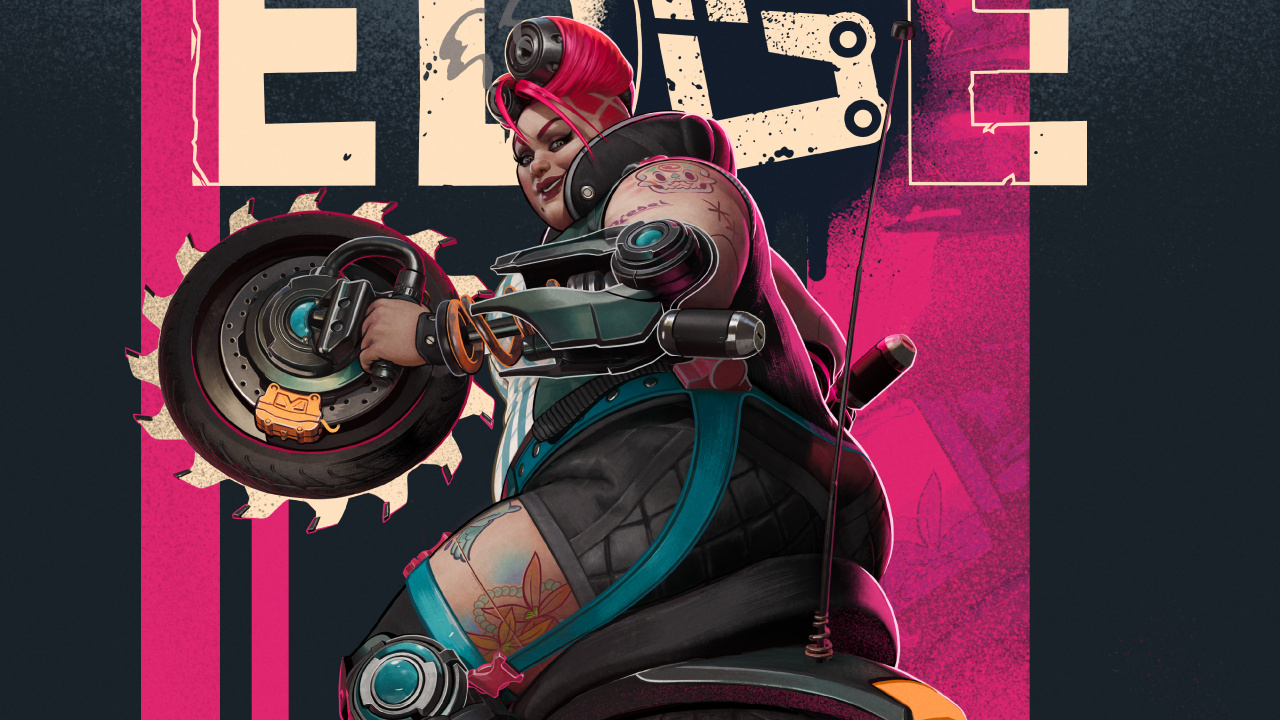 Обои Кровотечение Края, супергерой, иллюстрация, розовый, фикция в разрешении 1280x720