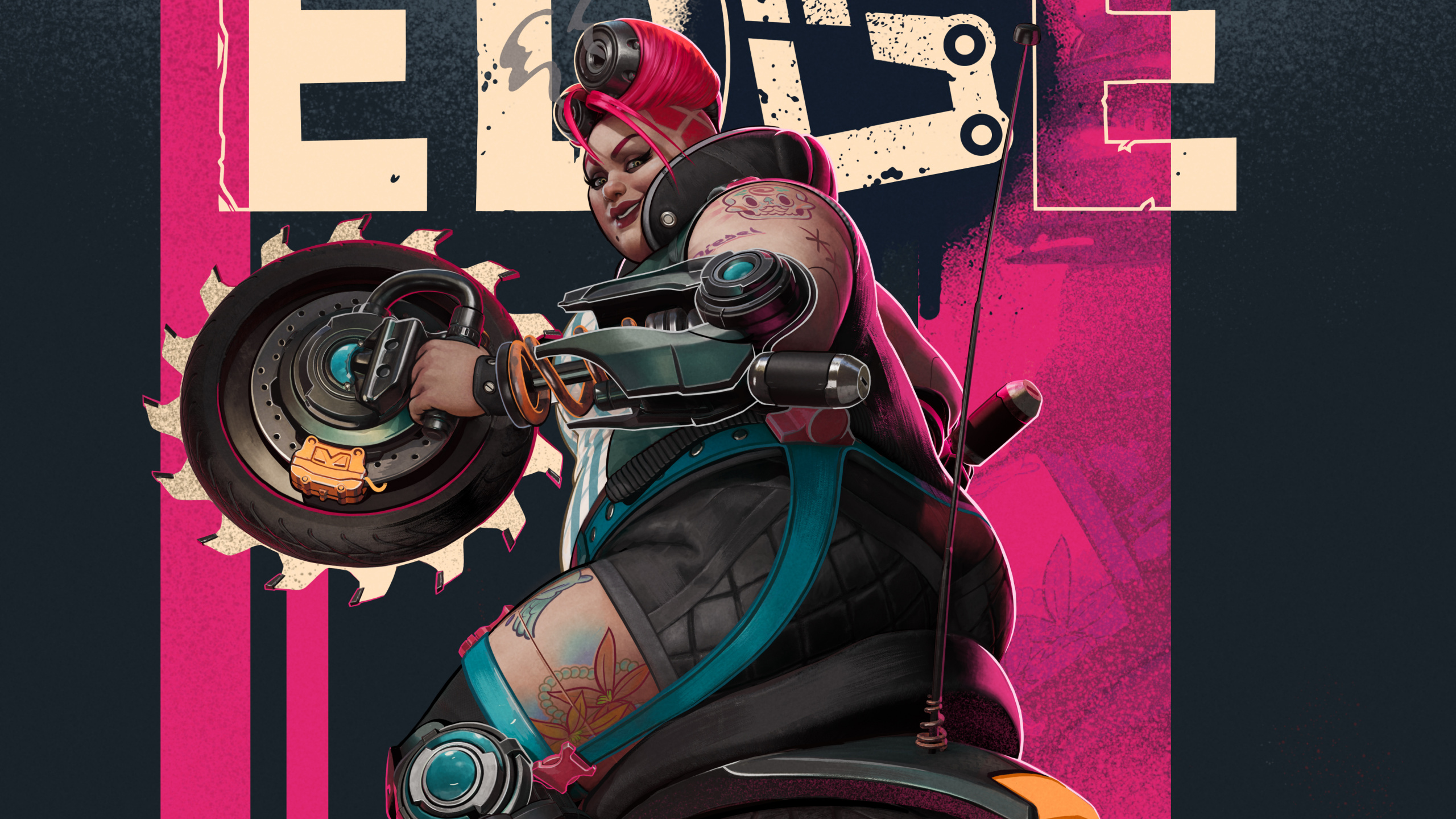 Обои Кровотечение Края, супергерой, иллюстрация, розовый, фикция в разрешении 2560x1440