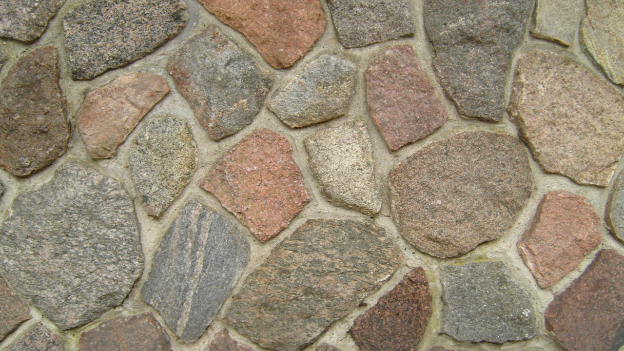 Обои каменная стена, дорожное покрытие, рок, текстура, стена в разрешении 1280x720