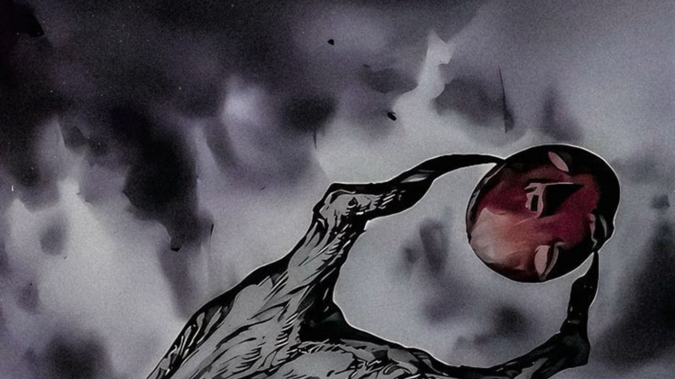 Обои рука берсерка бехелита, Гриффит, Кишки, Берсерк, вой в разрешении 1366x768