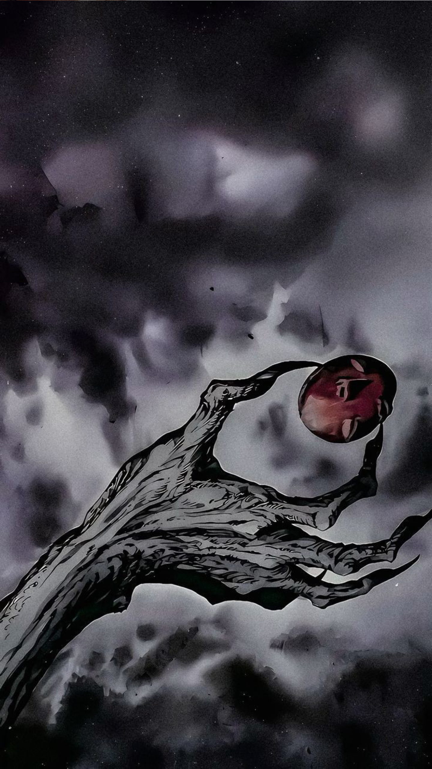 Обои рука берсерка бехелита, Гриффит, Кишки, Берсерк, вой в разрешении 1440x2560