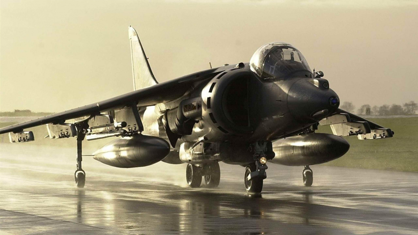 Обои харриер самолет прыгать, Хоукер Сиддли Харриер, Бритиш аэроспейс Си харриер, McDonnell Douglas AV-8B Harrier II, самолеты в разрешении 1366x768