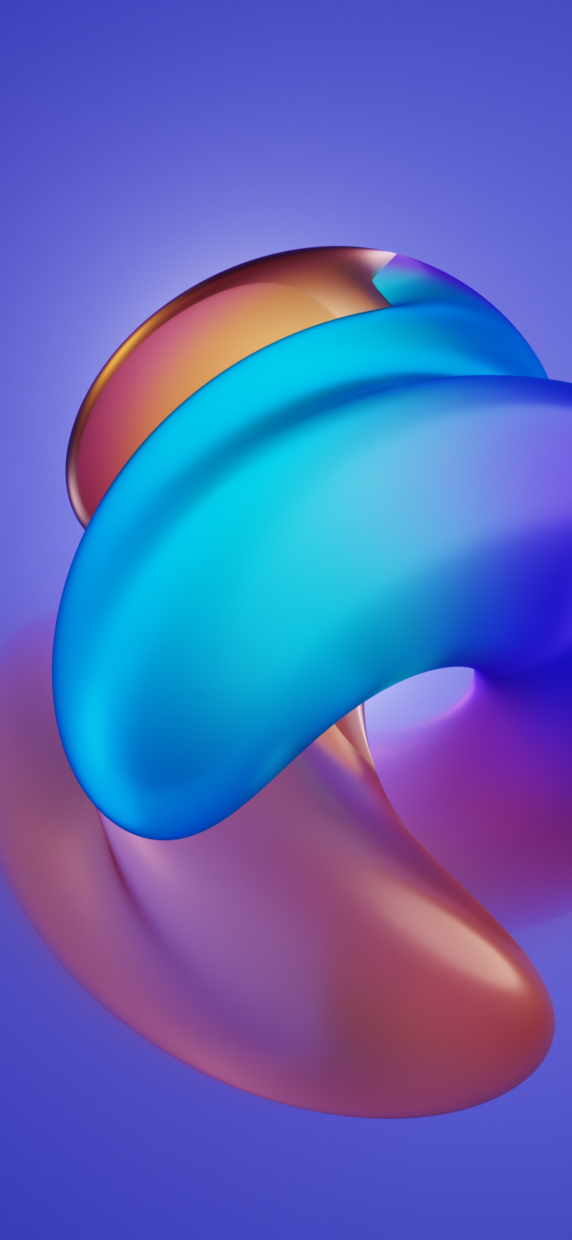 Обои круг, гармония, Huawei, гармония 4, планшет в разрешении 1125x2436