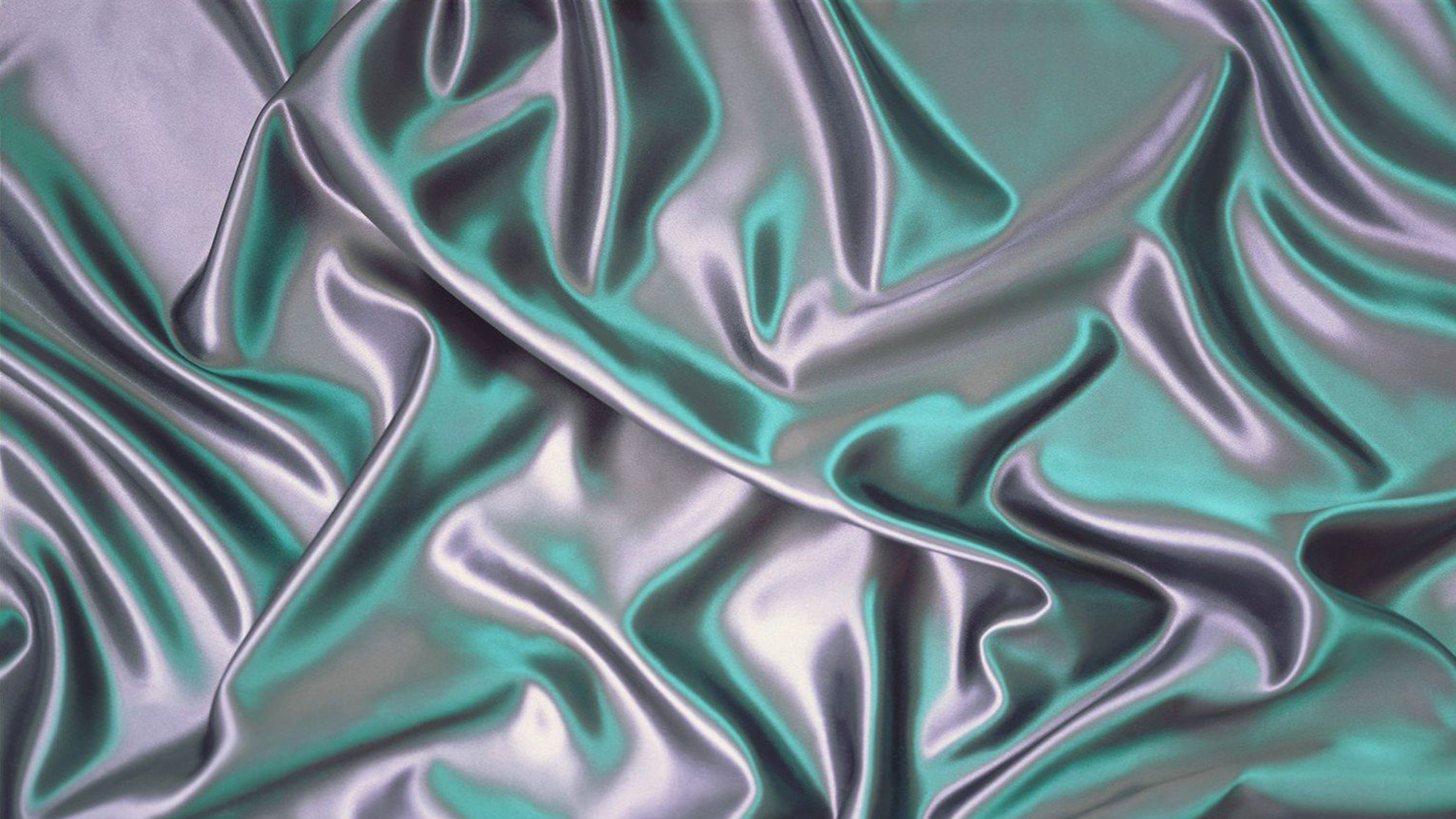 Обои шелк, ткань, атласный, пурпур, зеленый в разрешении 2560x1440