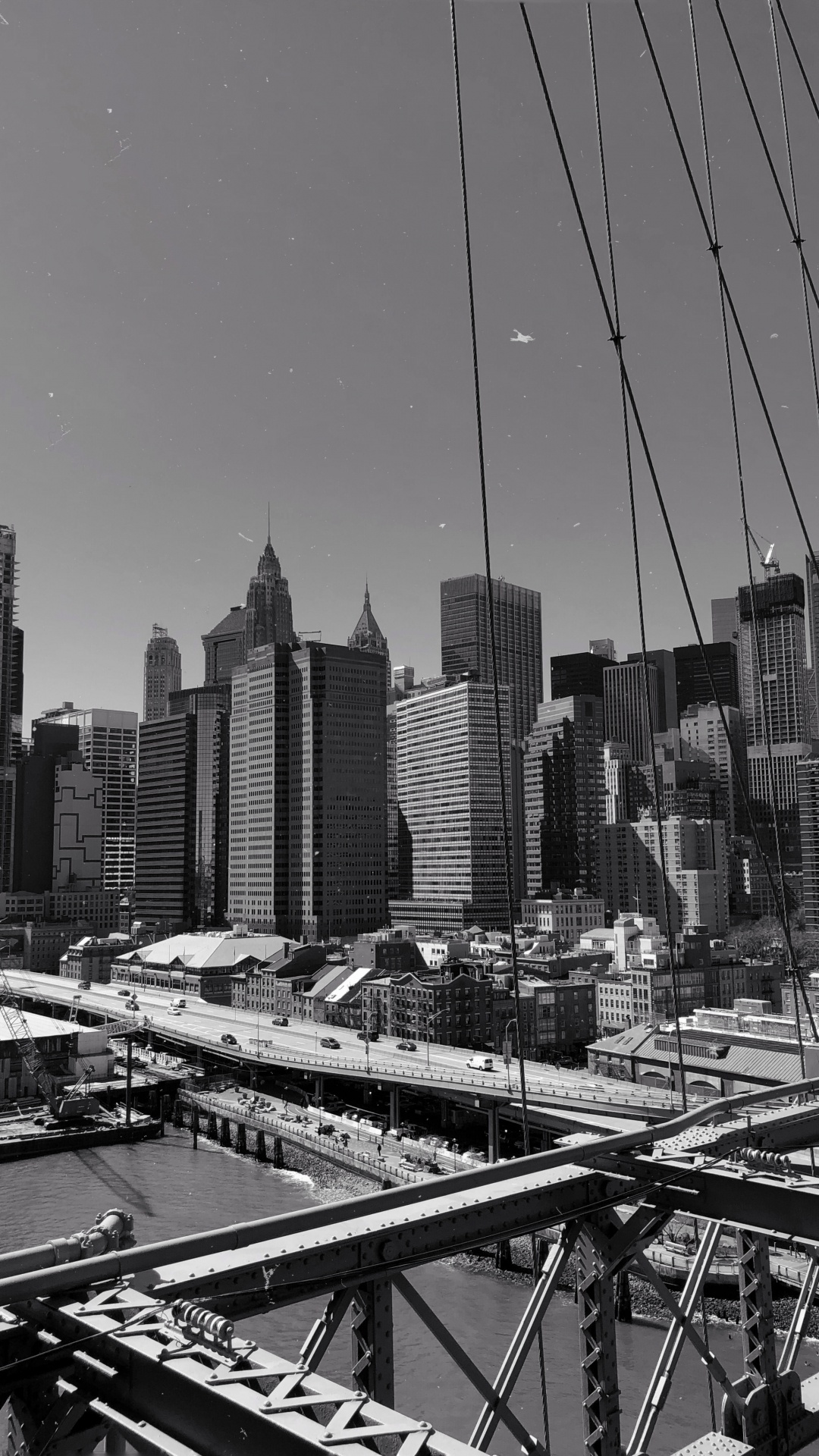 Обои Нью-Йорк, НьюЙорк, небоскреб, городской район, городской пейзаж в разрешении 1080x1920