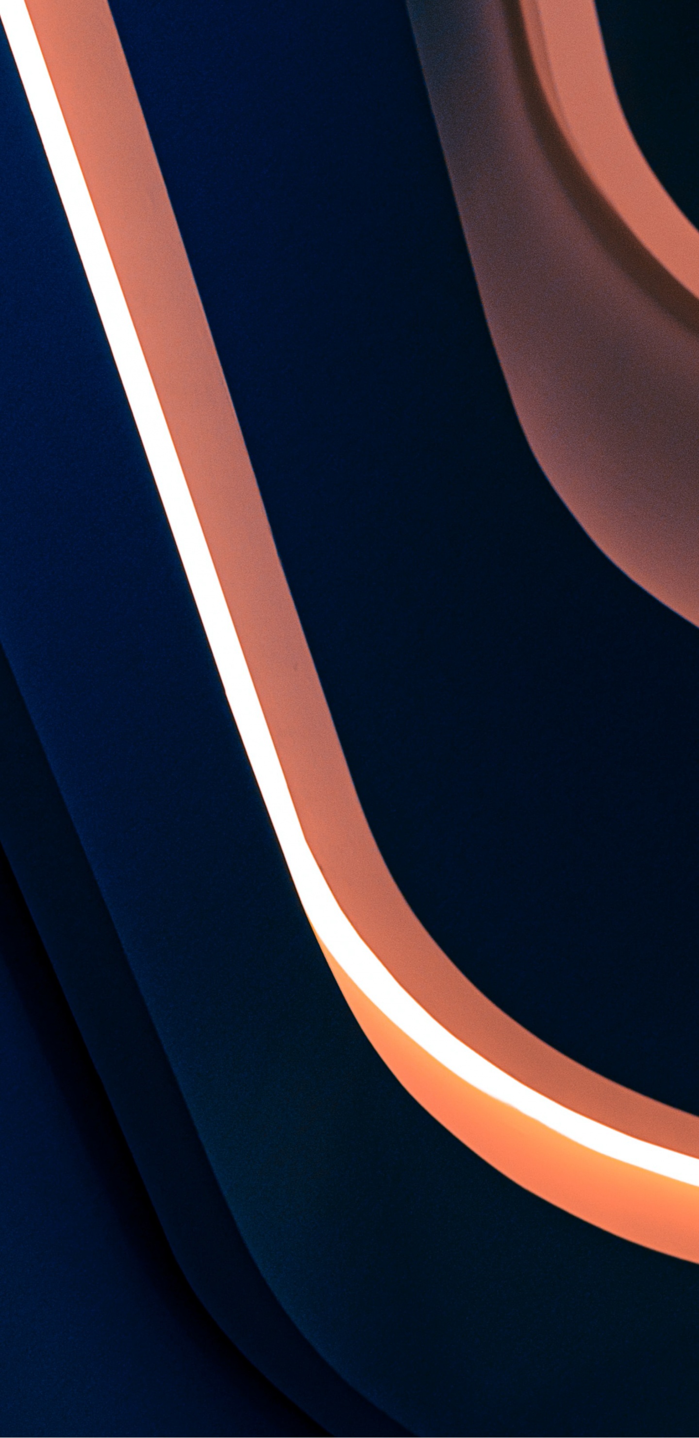 Обои Оранжевый цвет, материальное свойство, прямоугольник, полутона и оттенки, параллель в разрешении 1440x2960