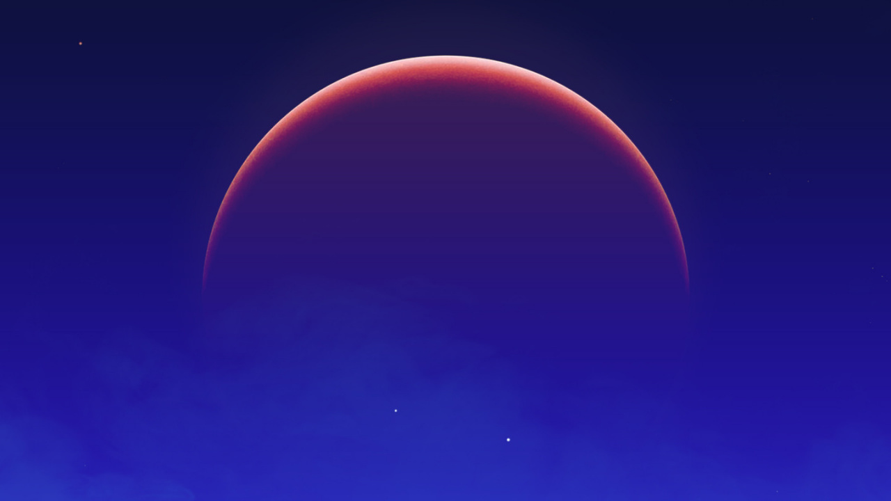 Обои атмосфера, синий, свет, природа, окружающая среда в разрешении 1280x720