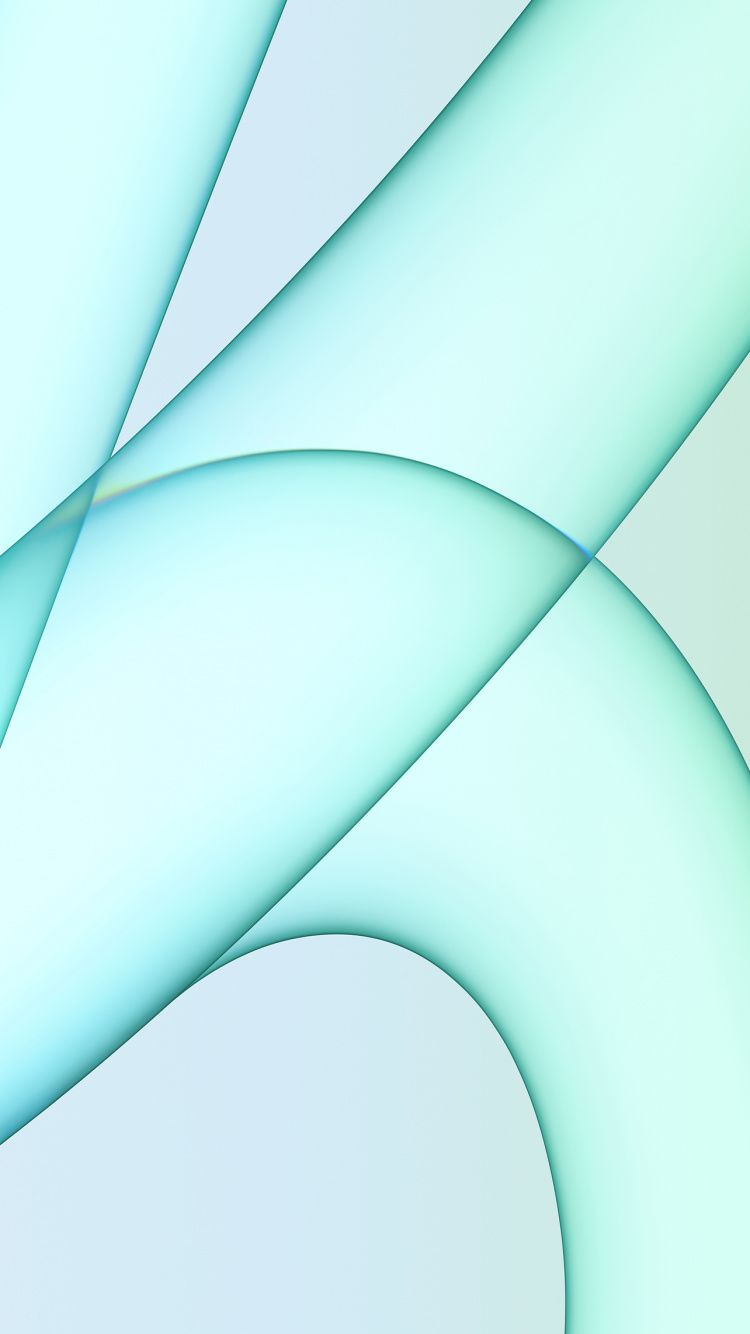 Обои Light green iMac 2021 advertising wallpaper for iPhone в разрешении 750x1334