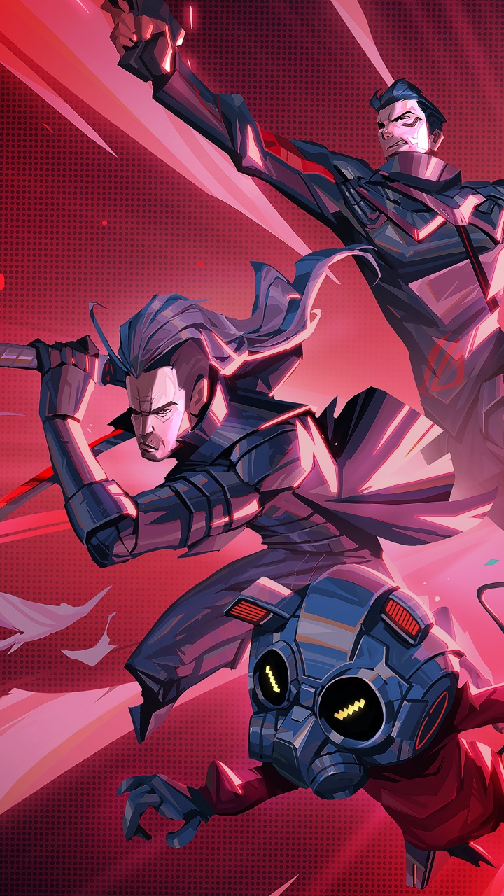 Обои мультфильм, asus, asus rog, asus рог телефон 5s, asus rog телефон 5s pro в разрешении 720x1280