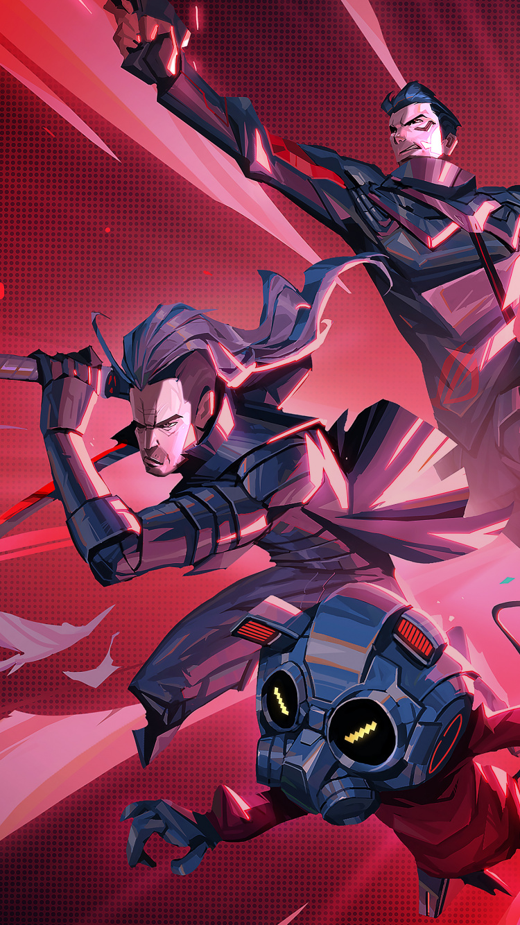 Обои мультфильм, asus, asus rog, asus рог телефон 5s, asus rog телефон 5s pro в разрешении 750x1334