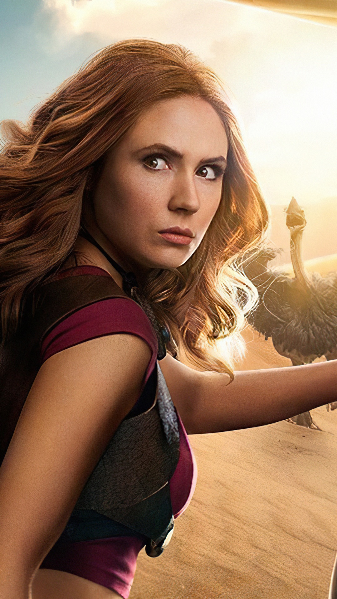 Обои джуманджи новый уровень карен гиллан, Джуманджи следующий уровень, Руби Наотмашь, Франклин Финбар, Д-Р Тлеть Bravestone в разрешении 1080x1920