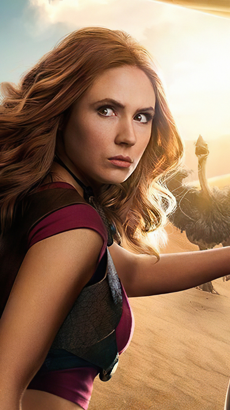 Обои джуманджи новый уровень карен гиллан, Джуманджи следующий уровень, Руби Наотмашь, Франклин Финбар, Д-Р Тлеть Bravestone в разрешении 750x1334