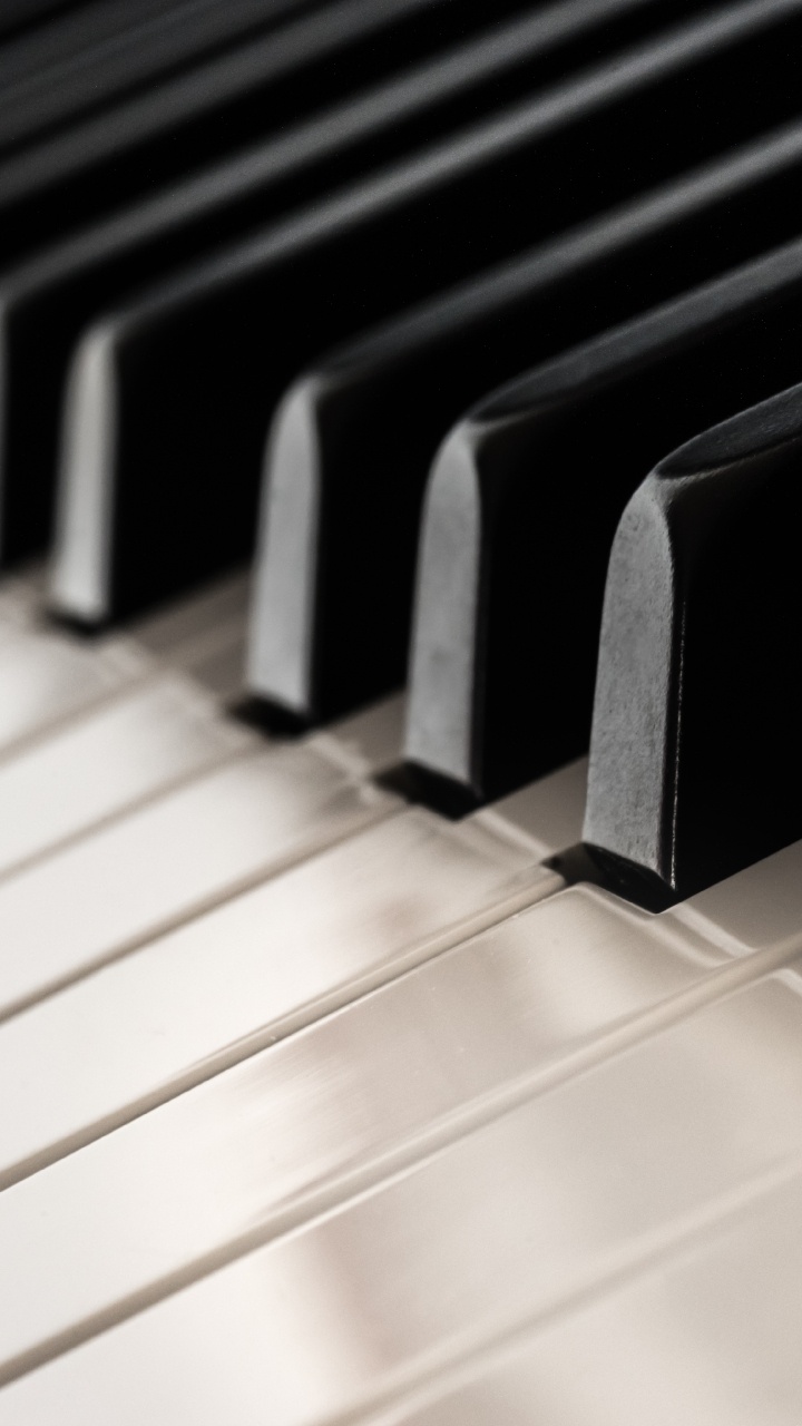 Обои фортепьяно, клавиатура, скрипка, синтезатор, музыкальный инструмент в разрешении 720x1280