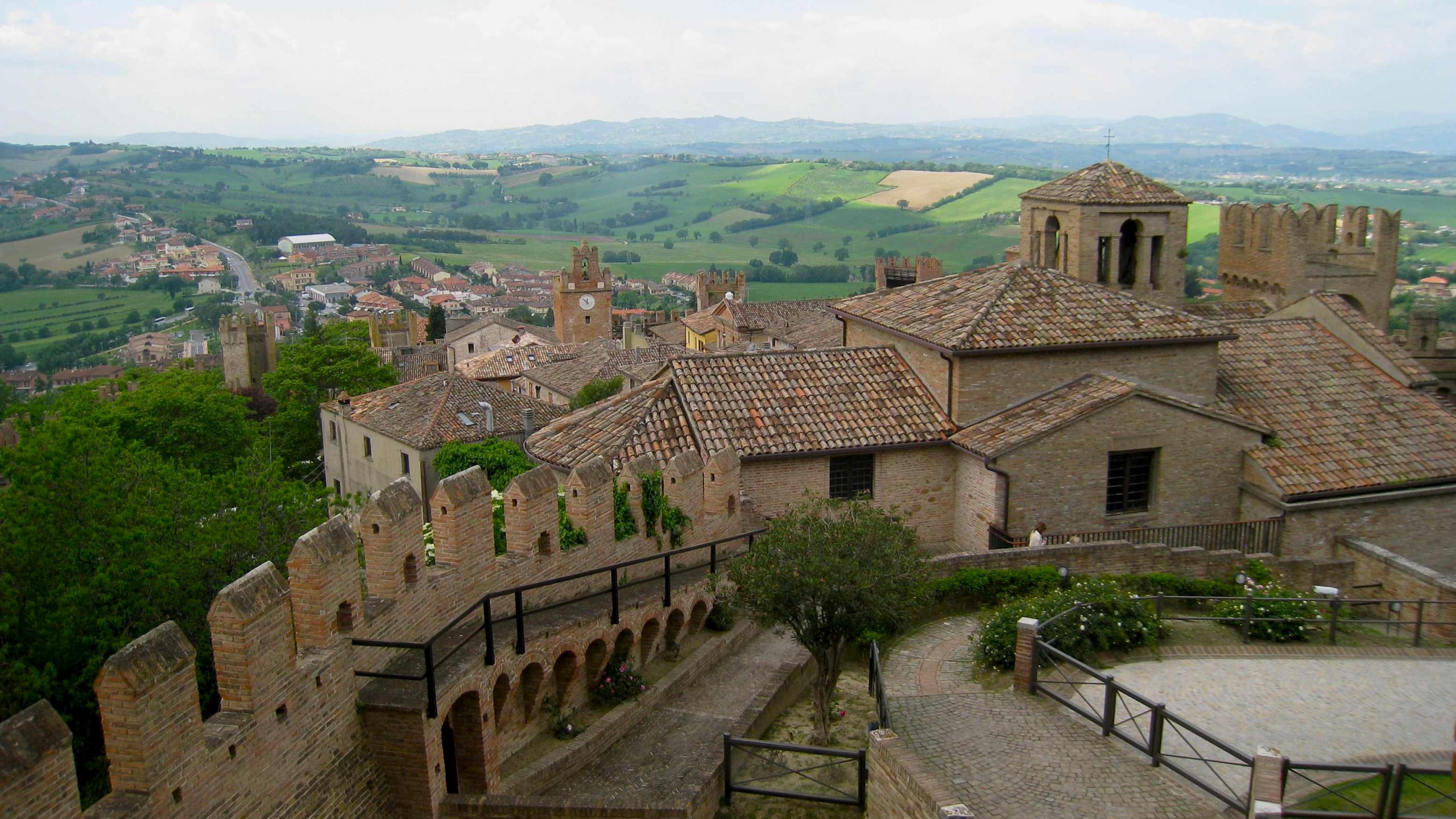 Обои средневековая архитектура, Венеция, средневековье, городок, историческое место в разрешении 2560x1440