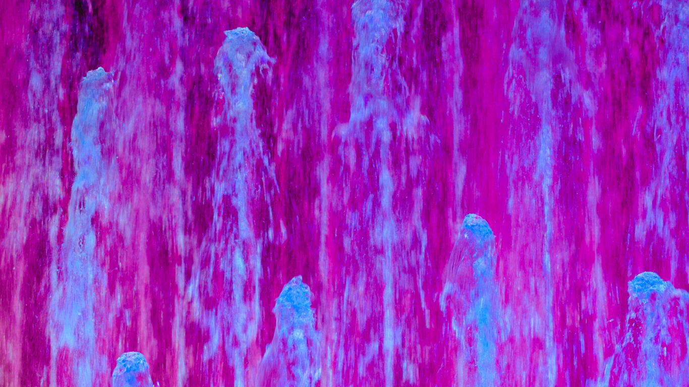 Обои живопись, абстрактное искусство, арт, пурпур, розовый в разрешении 1366x768
