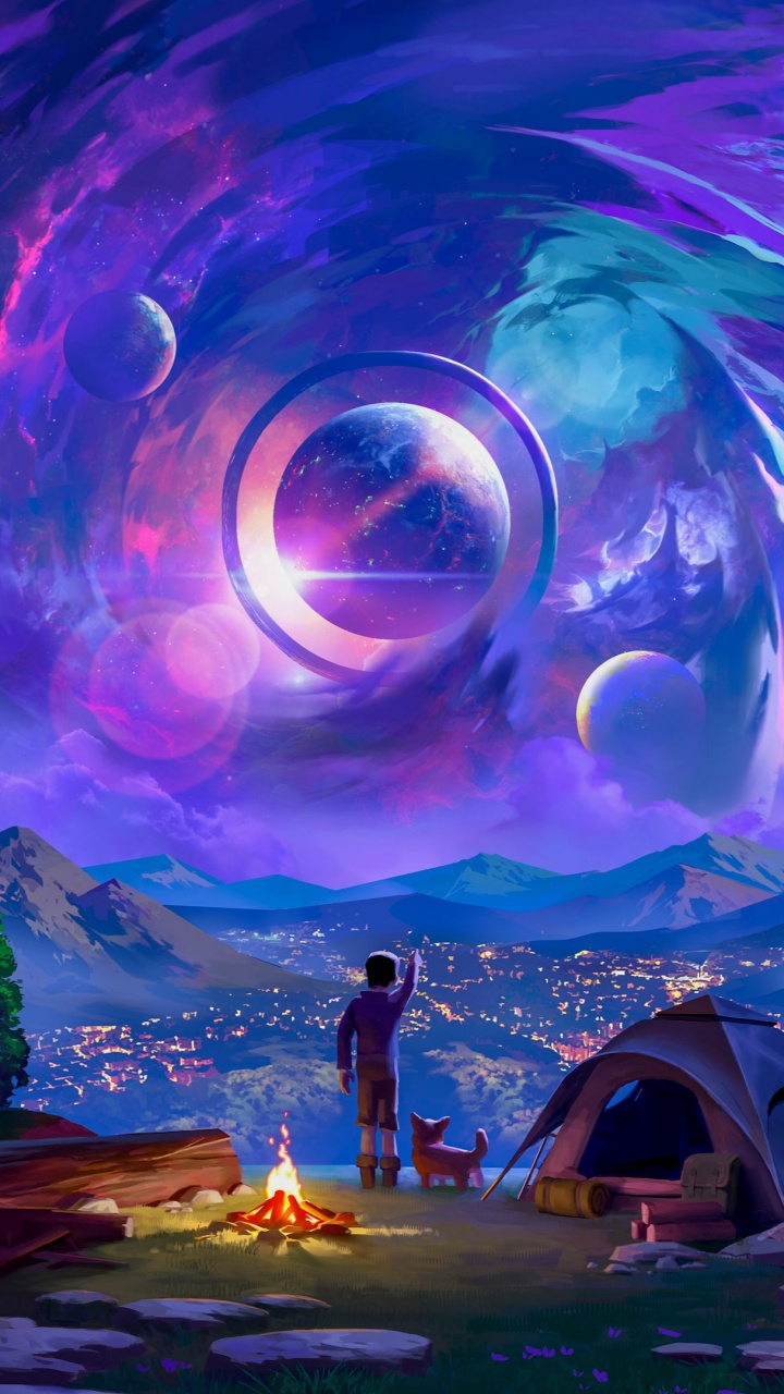 Обои необычное искусство, арт, soundcloud, артист, ключевое искусство в разрешении 720x1280