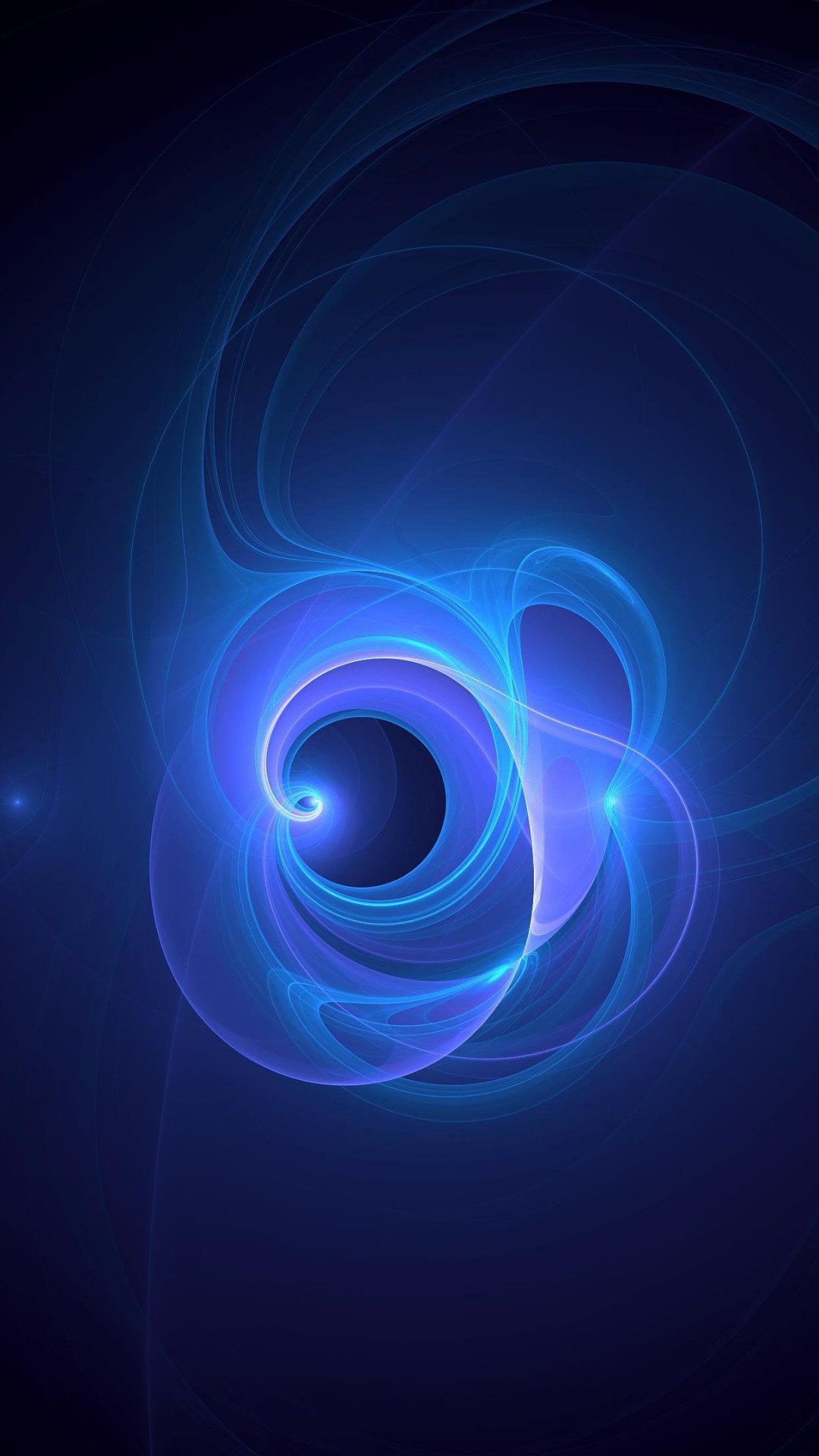 Обои свет, фрактальное искусство, арт, газ, Визуальный эффект освещения в разрешении 1080x1920