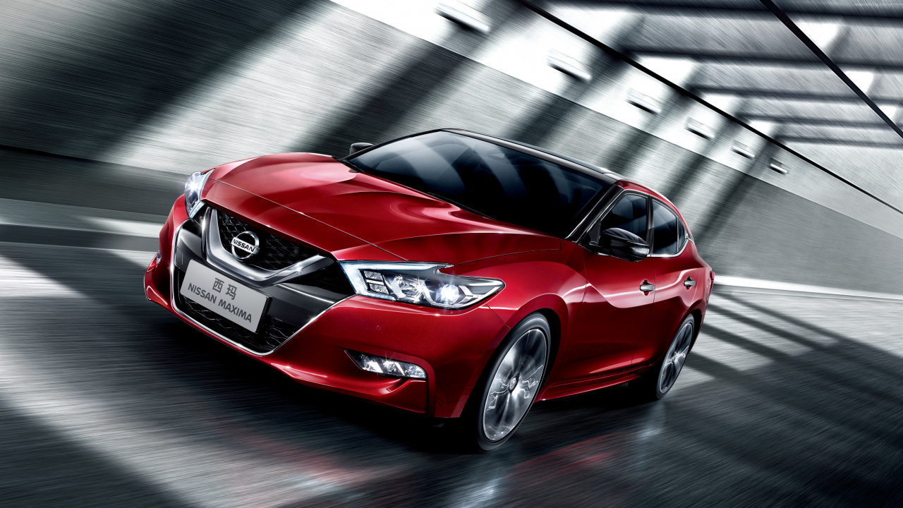 Обои 2016 Ниссан Максима, Ниссан Чима, Ниссан, авто, седан в разрешении 1280x720