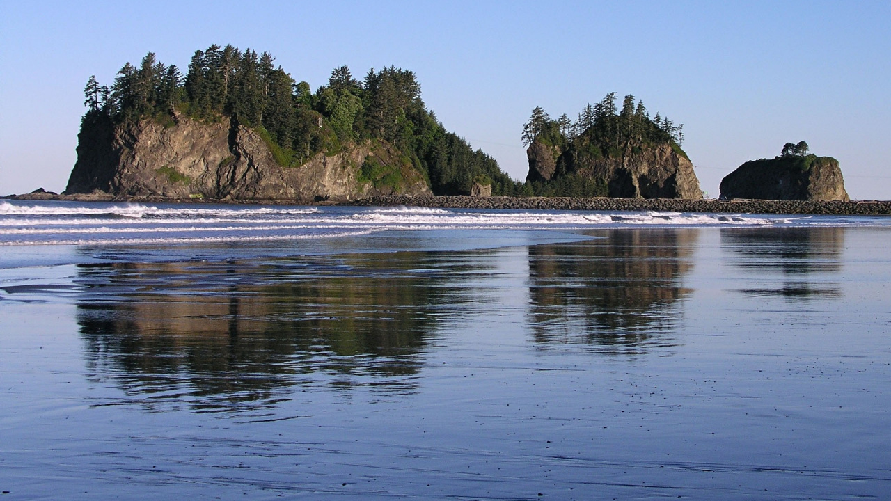 Обои Остров, водоем, море, вода, побережье в разрешении 1280x720