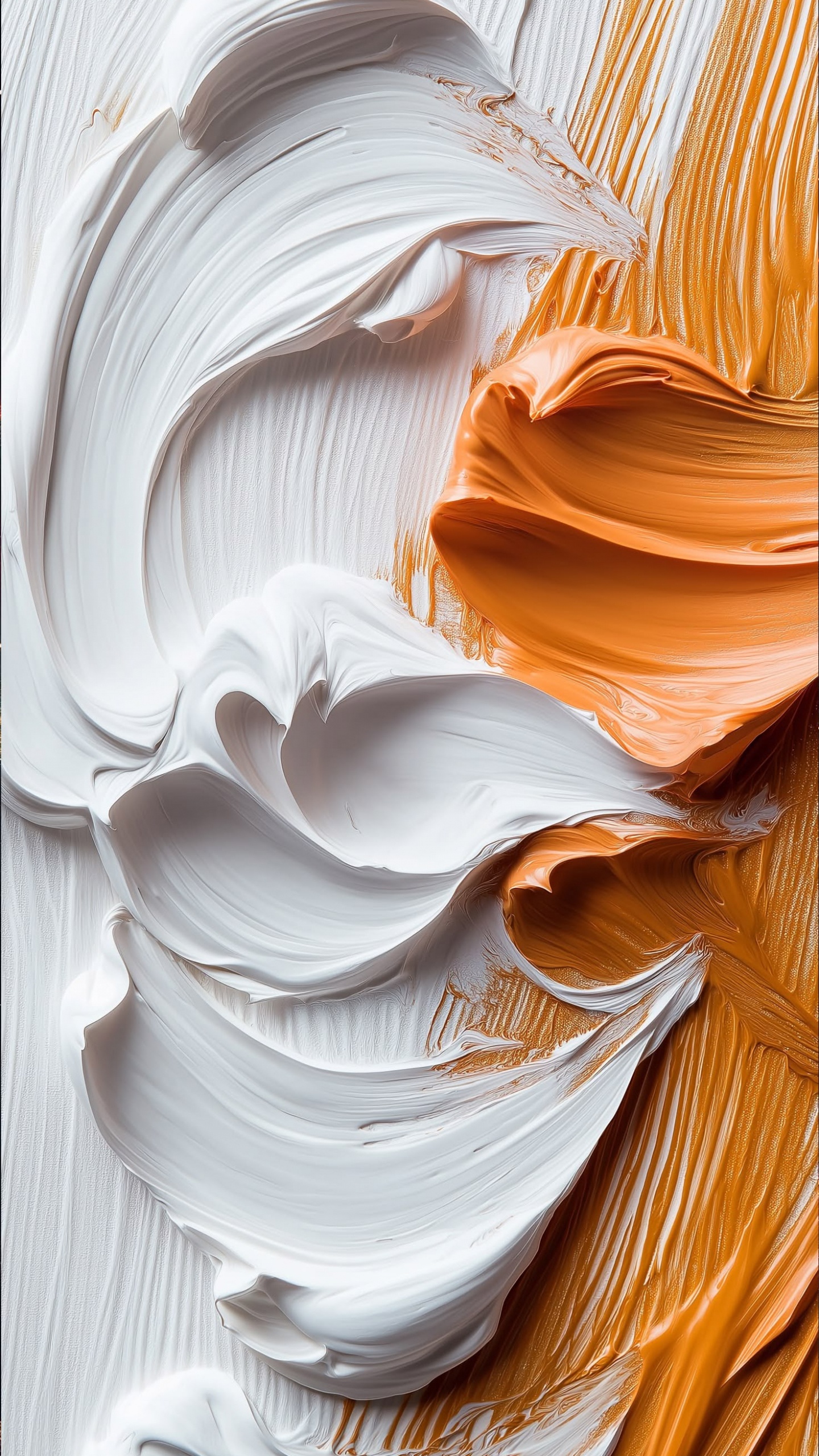 Обои крупный план, датский дог, Лев, иллюстрация, Оранжевый цвет в разрешении 1440x2560