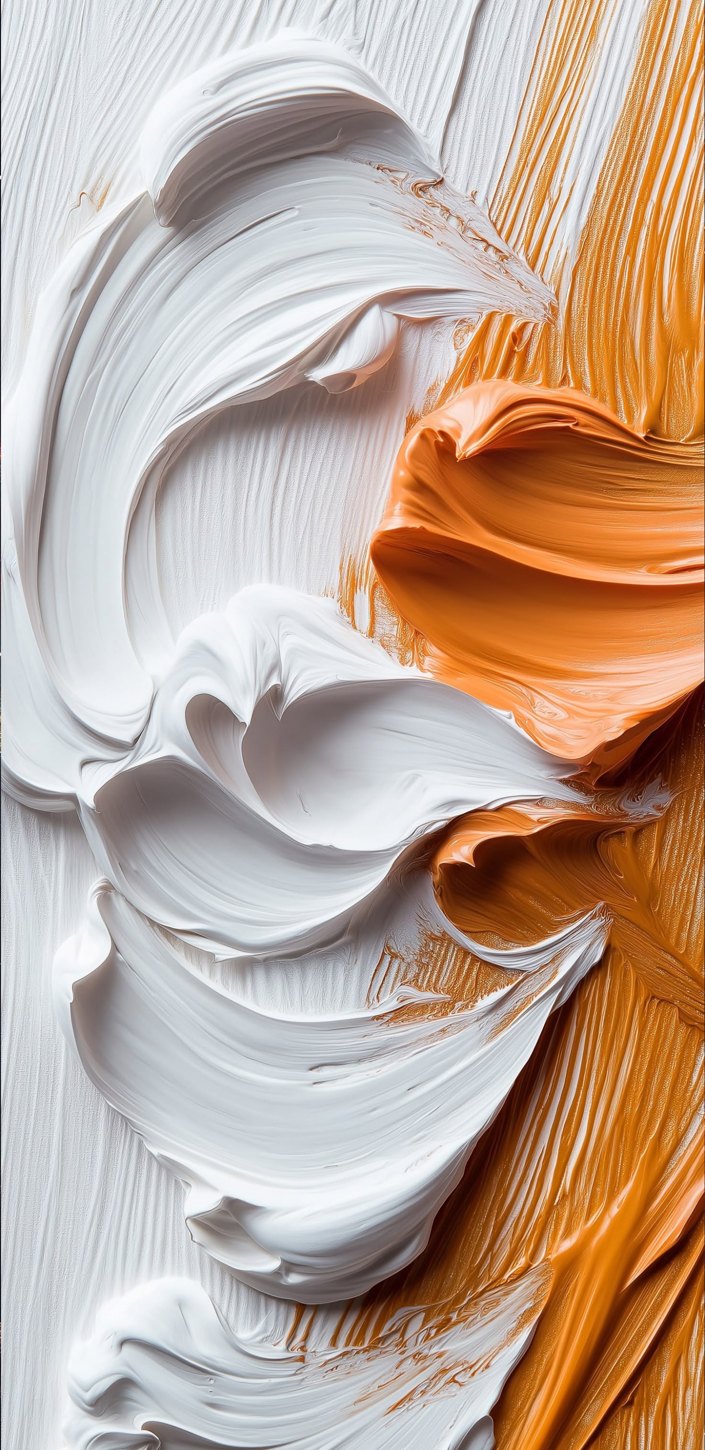 Обои крупный план, датский дог, Лев, иллюстрация, Оранжевый цвет в разрешении 1440x2960