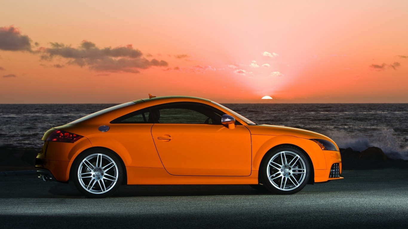 Обои audi, авто, Ауди ТТ, спорткар, колесо в разрешении 1366x768