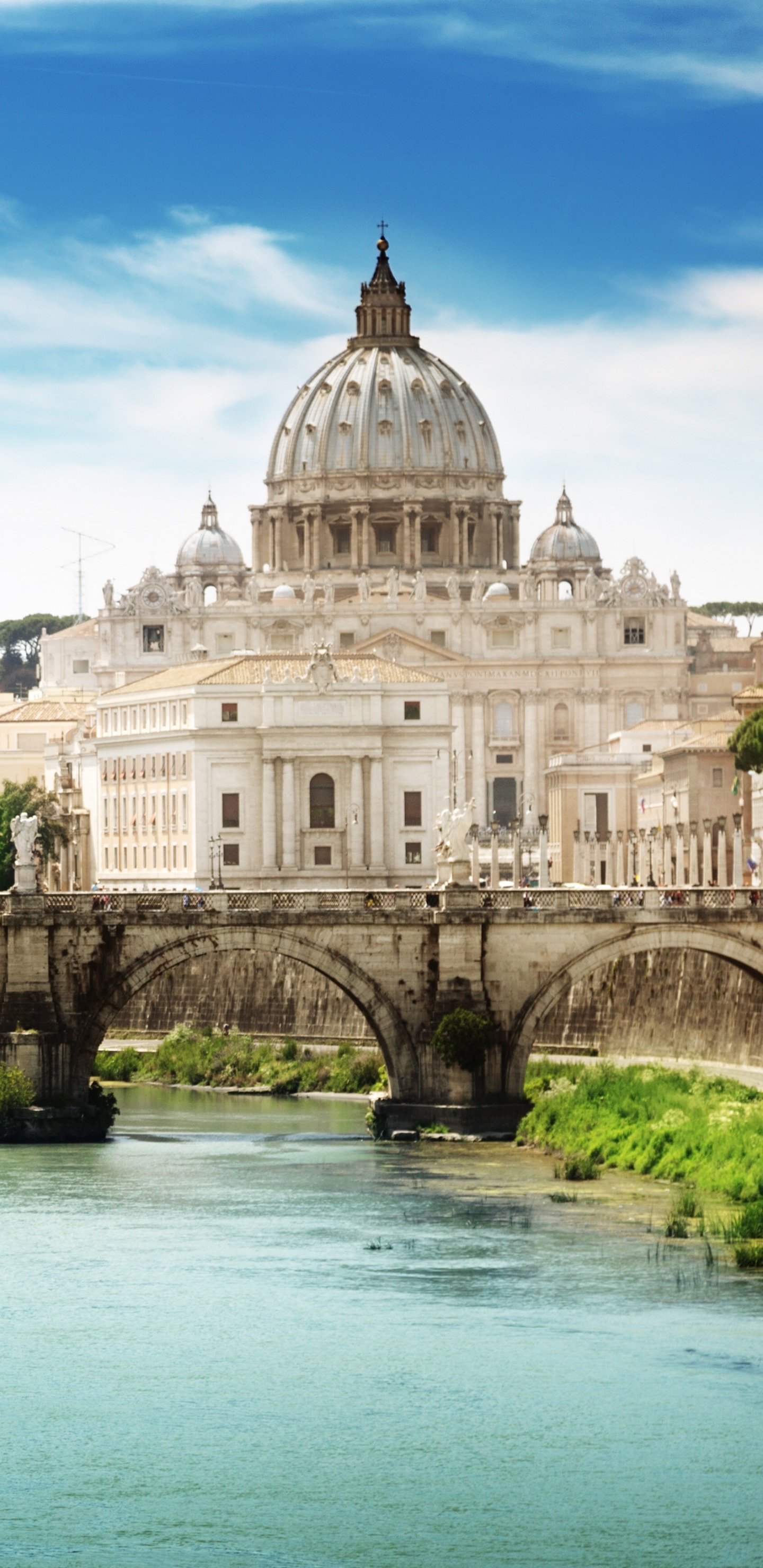 Обои Собор Св Петра, достопримечательность, ориентир, туризм, историческое место в разрешении 1440x2960