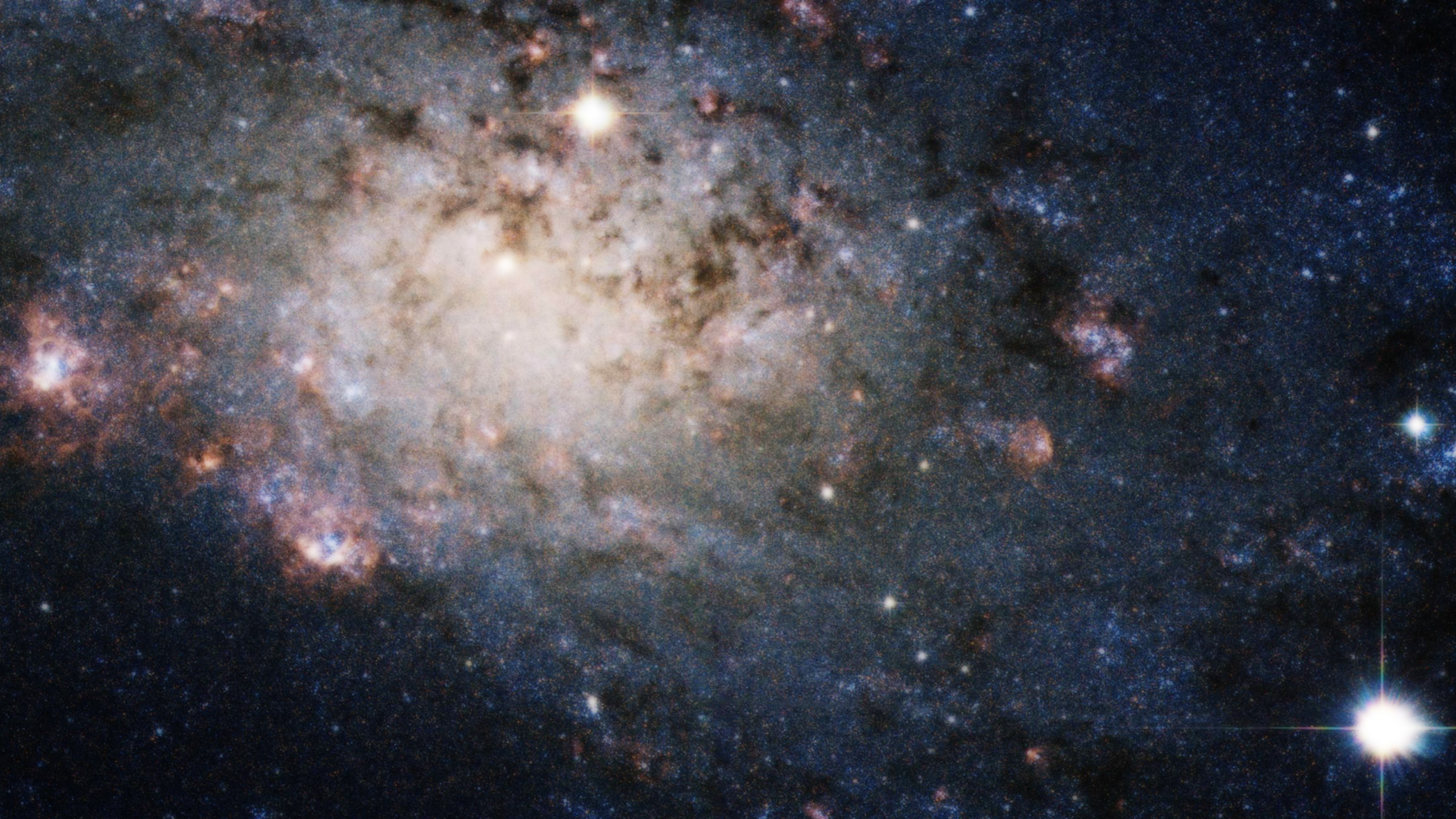 Обои НАСА, Галактика, космическое пространство, астрономический объект, туманность в разрешении 2560x1440