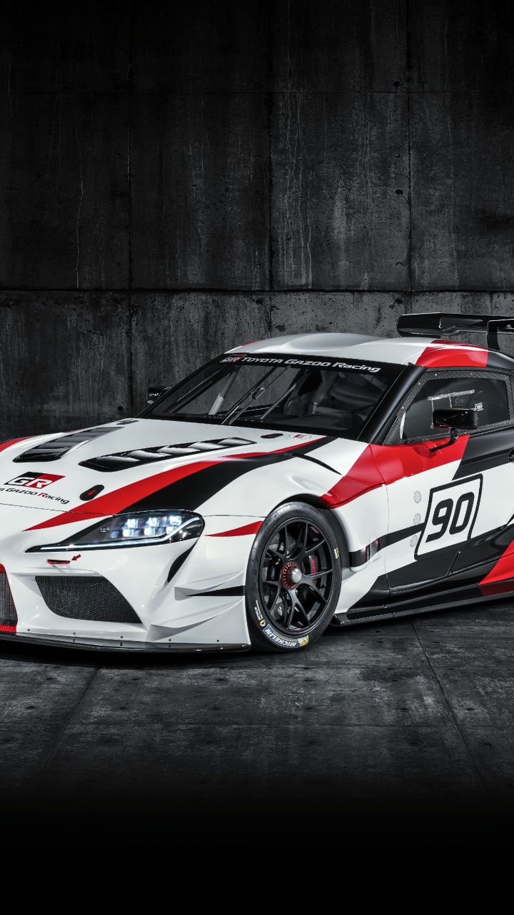 Обои toyota, toyota supra gazoo гонки, Концепция гонки Тойота Супра гр, Toyota Supra, toyota gr supra в разрешении 720x1280