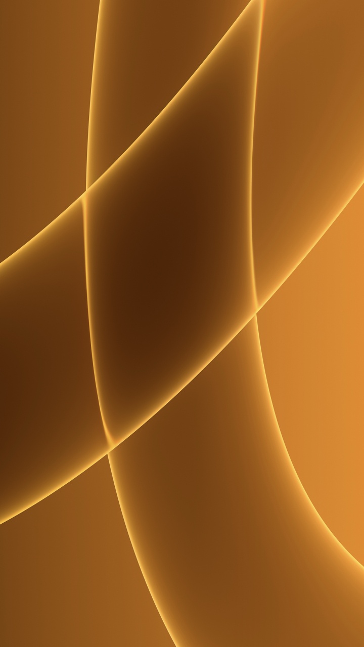 Обои 2021 iMac advertising wallpaper in dark yellow for iPhone в разрешении 720x1280