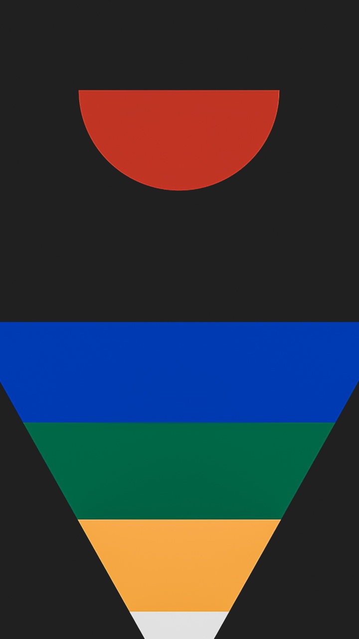 Обои круг, графический дизайн, прямоугольник, полутона и оттенки, узор в разрешении 720x1280