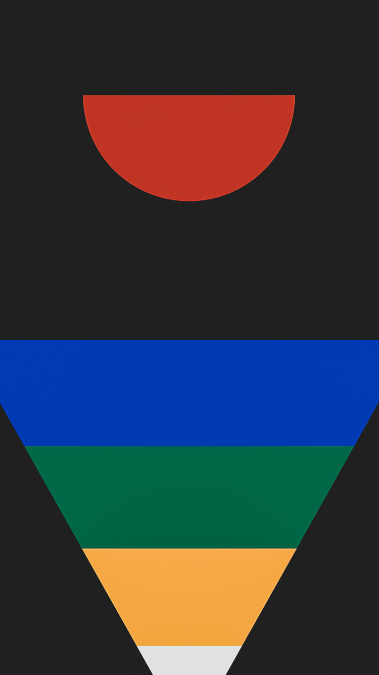 Обои круг, графический дизайн, прямоугольник, полутона и оттенки, узор в разрешении 750x1334