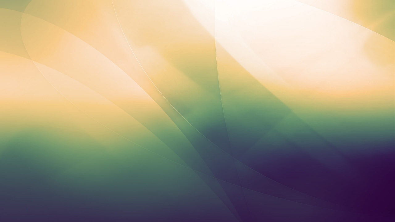 Обои размытость, зеленый, свет, атмосфера, солнечный свет в разрешении 1280x720