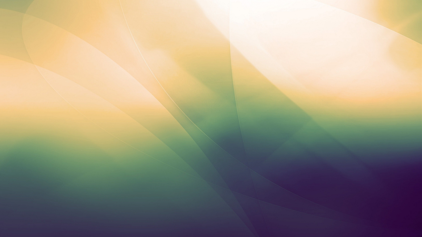 Обои размытость, зеленый, свет, атмосфера, солнечный свет в разрешении 1366x768