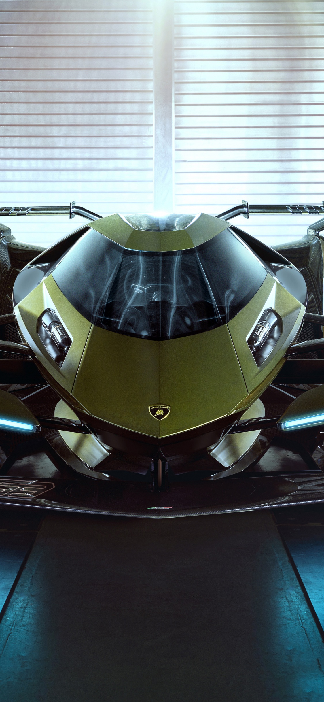 Обои Ламборджини, Гран Туризмо Спорт, старинная машина, автомобильный экстерьер, классический автомобиль в разрешении 1125x2436