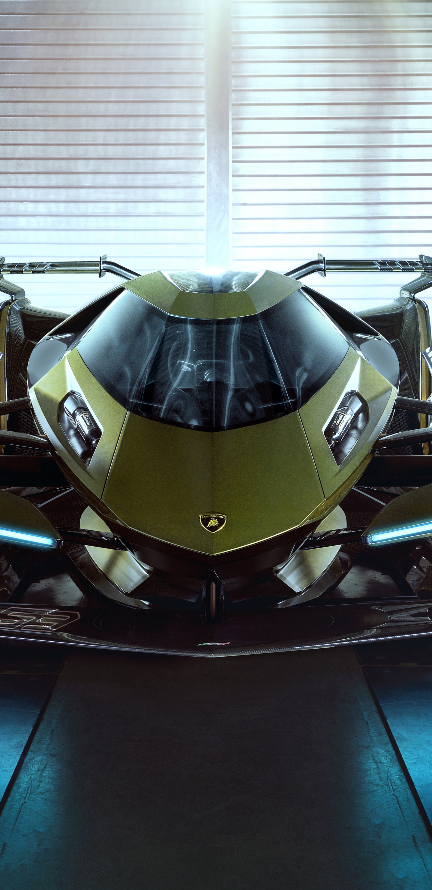 Обои Ламборджини, Гран Туризмо Спорт, старинная машина, автомобильный экстерьер, классический автомобиль в разрешении 1440x2960