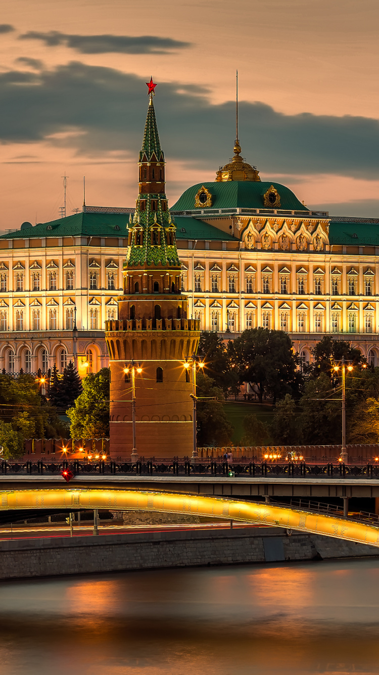 Обои город, ориентир, городской пейзаж, ночь, метрополия в разрешении 750x1334