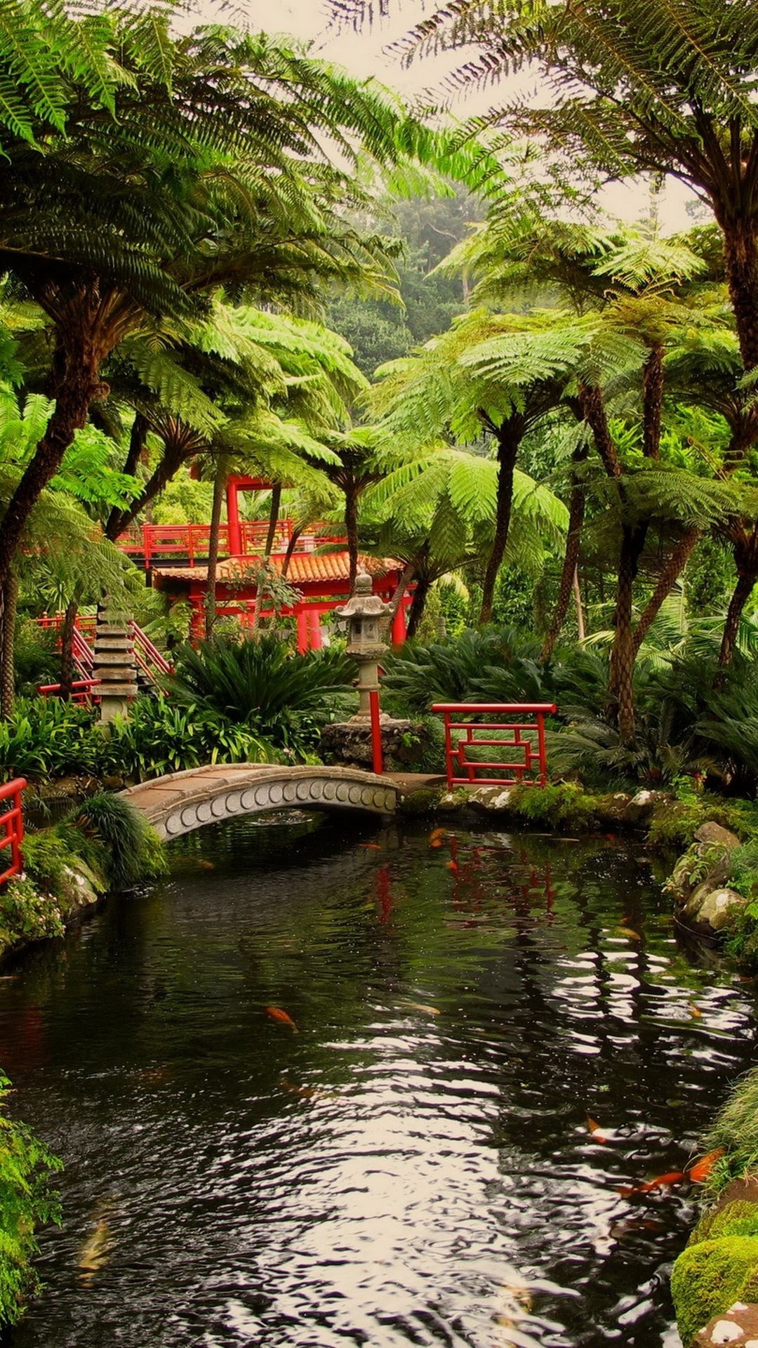 Обои японский сад, сад, Портлендский Японский Сад, японский сад камней, садовый дизайн в разрешении 1080x1920