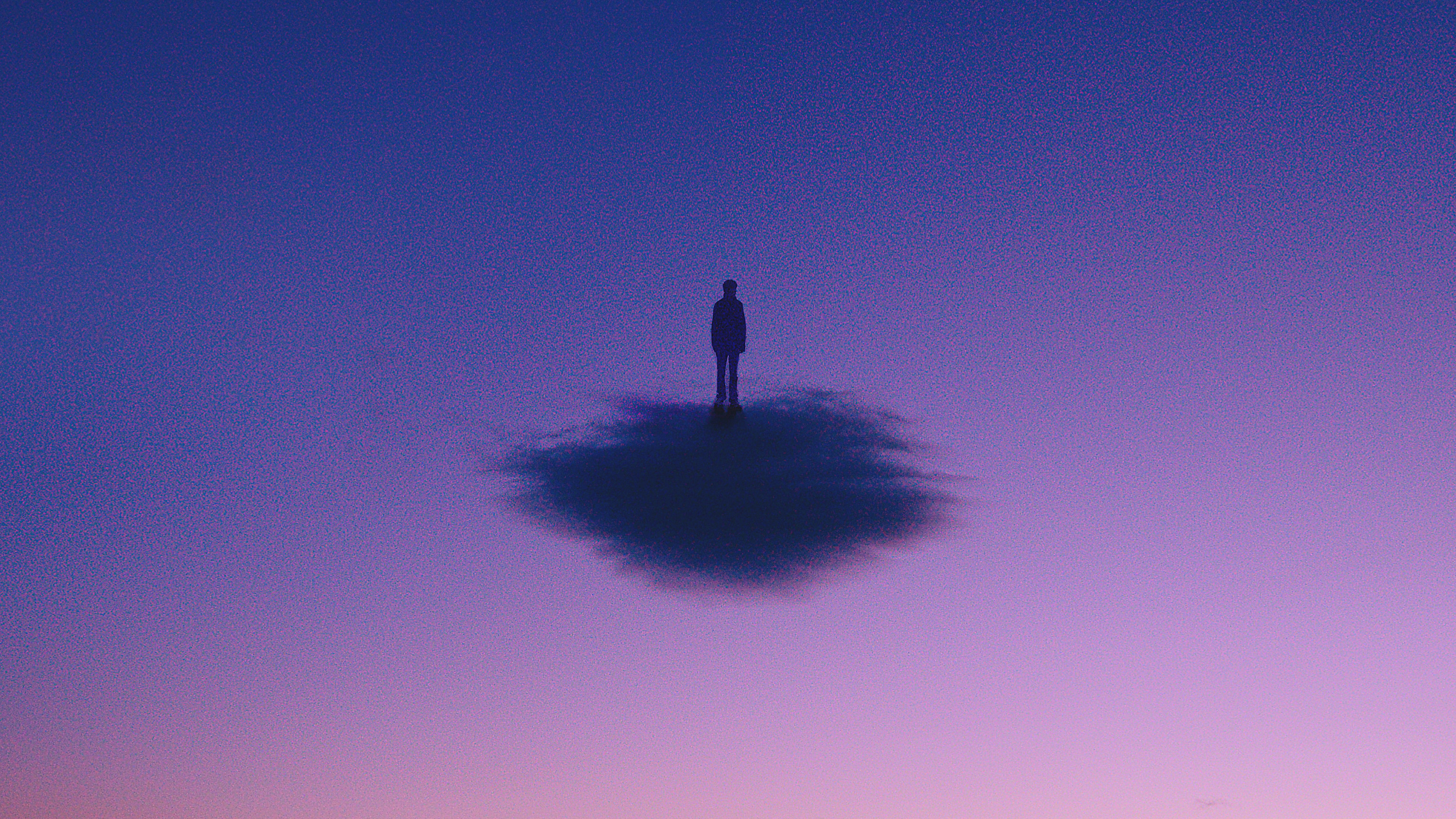 Обои синий, Фиолетовый, пурпур, атмосфера, спокойный в разрешении 2560x1440