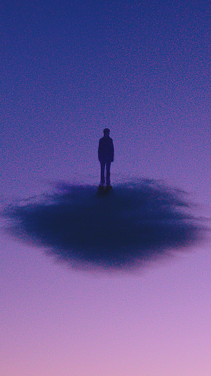 Обои синий, Фиолетовый, пурпур, атмосфера, спокойный в разрешении 720x1280