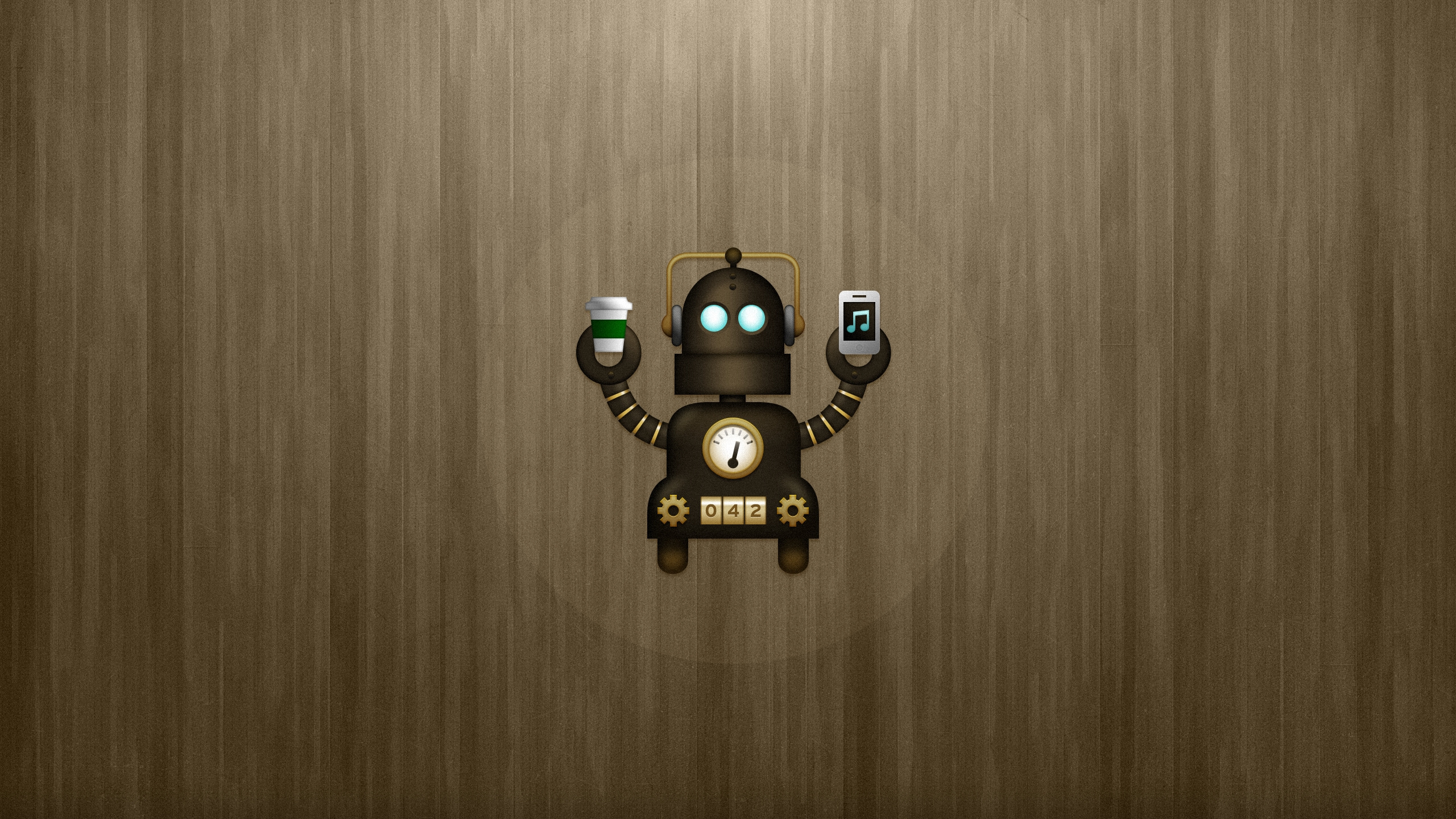 Обои робот, стекло, шрифт, дизайн продукта, вектор в разрешении 2560x1440