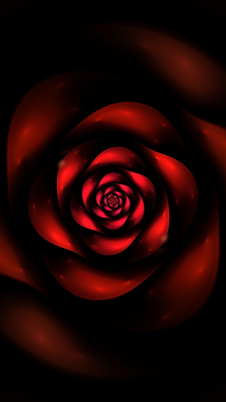 Обои красный цвет, Роза, сад роз, лепесток, цветок в разрешении 720x1280