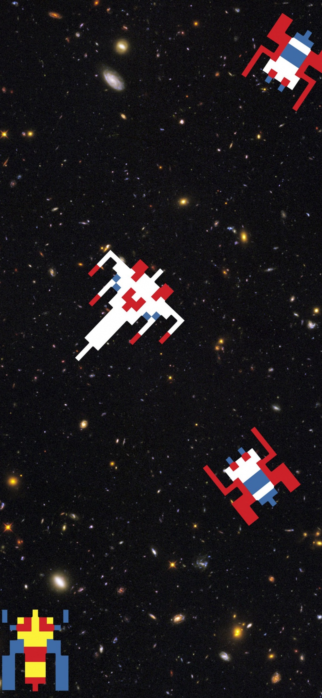 Обои Научная фантастика, ночь, космос, игры, небо в разрешении 1125x2436