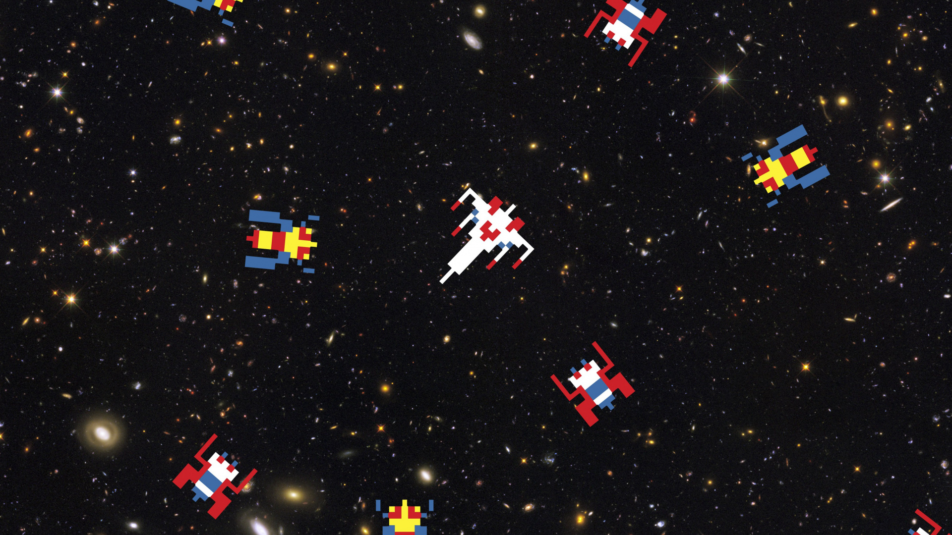 Обои Научная фантастика, ночь, космос, игры, небо в разрешении 1920x1080