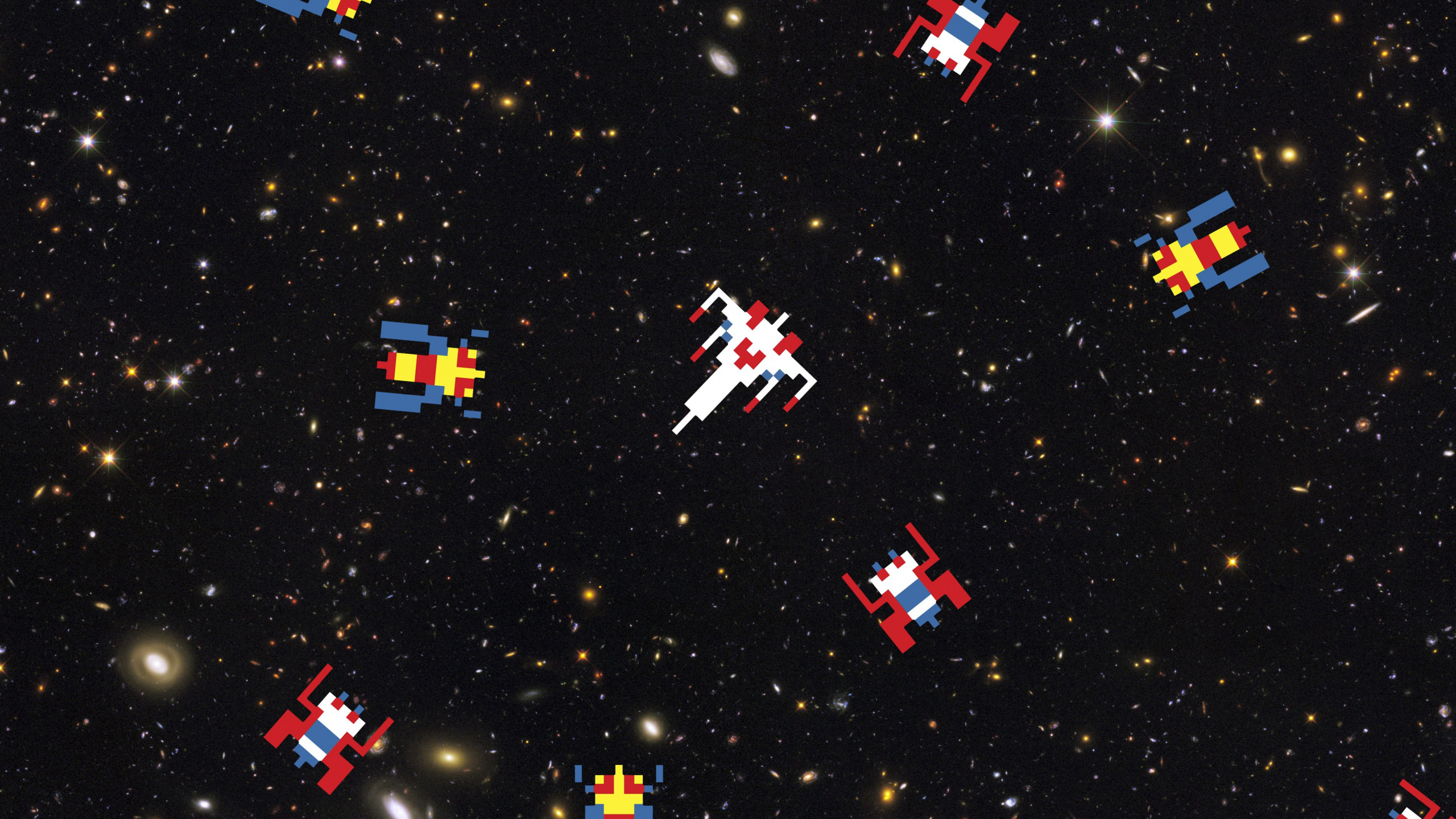 Обои Научная фантастика, ночь, космос, игры, небо в разрешении 2560x1440