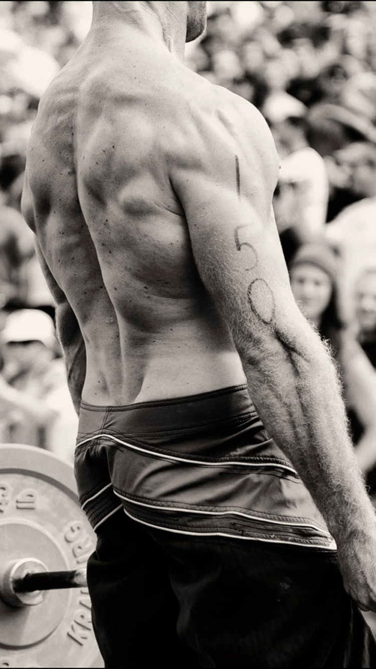 Обои Олимпийская тяжелая атлетика, физическая подготовка, фитнесс центр, силовая тренировка, мышца в разрешении 750x1334