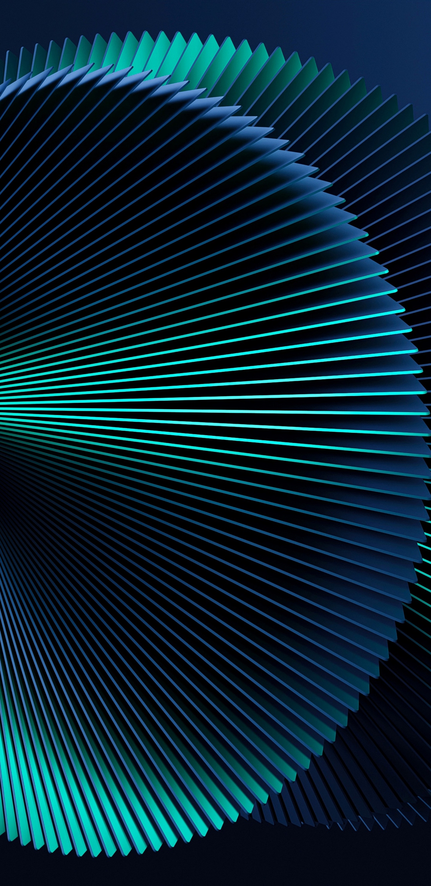 Обои свет, лазурный, линия, Аква, материальное свойство в разрешении 1440x2960