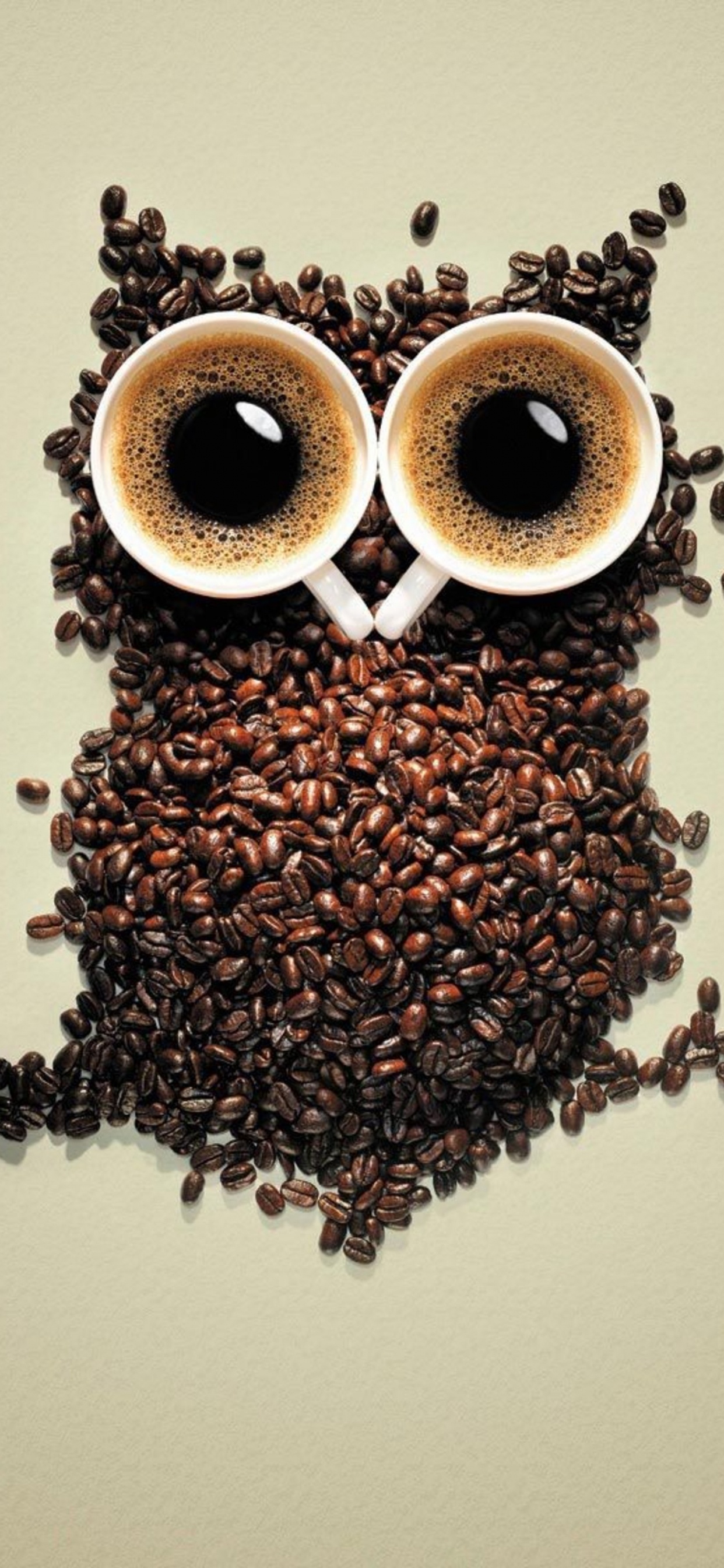 Обои сова, птица, хищная птица, иллюстрация, арт в разрешении 1242x2688